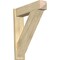 Ekena Millwork Traditional Arts & Crafts Rough Sawn Outlooker, Douglas Fir, 8"W x 34"D x 38"H OUT08X34X38TRA03RDF - alternate 1